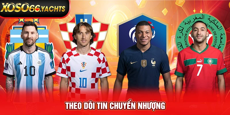 Theo dõi tin chuyển nhượng Theo dõi tin chuyển nhượng